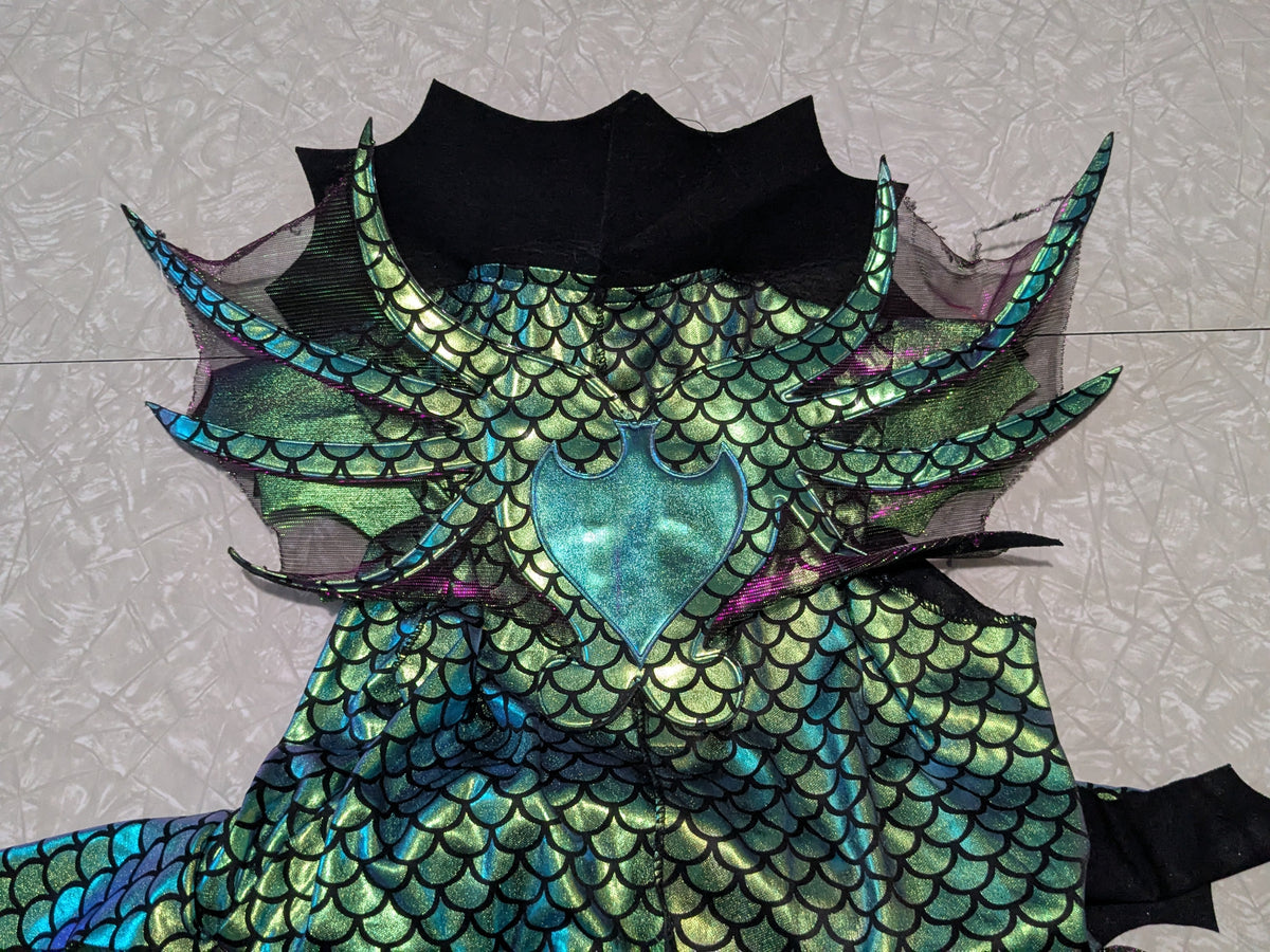 #61 Girls 7/8 Dragon Dress Costume