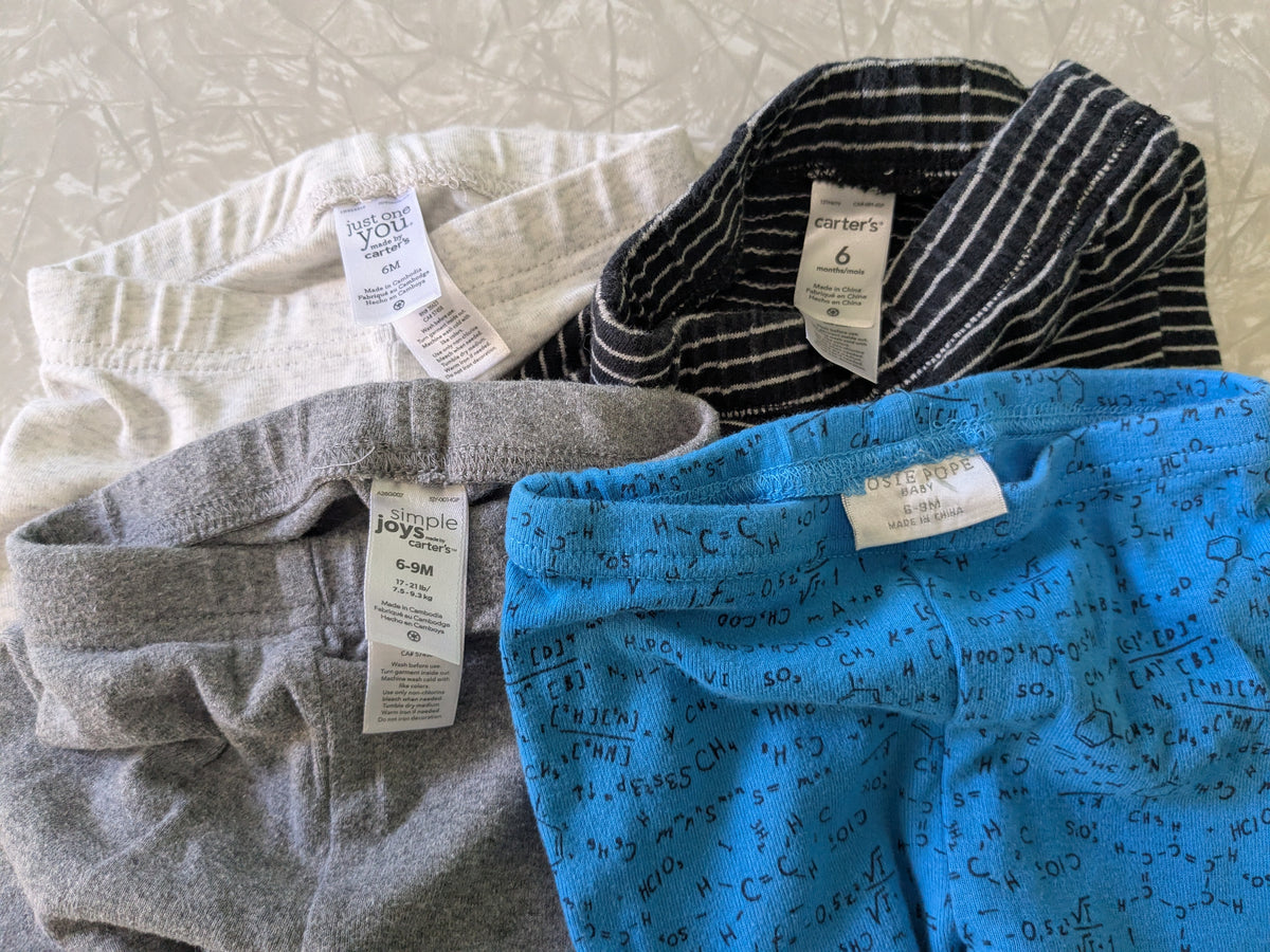 #61 6mo Joggers Pants Bundle