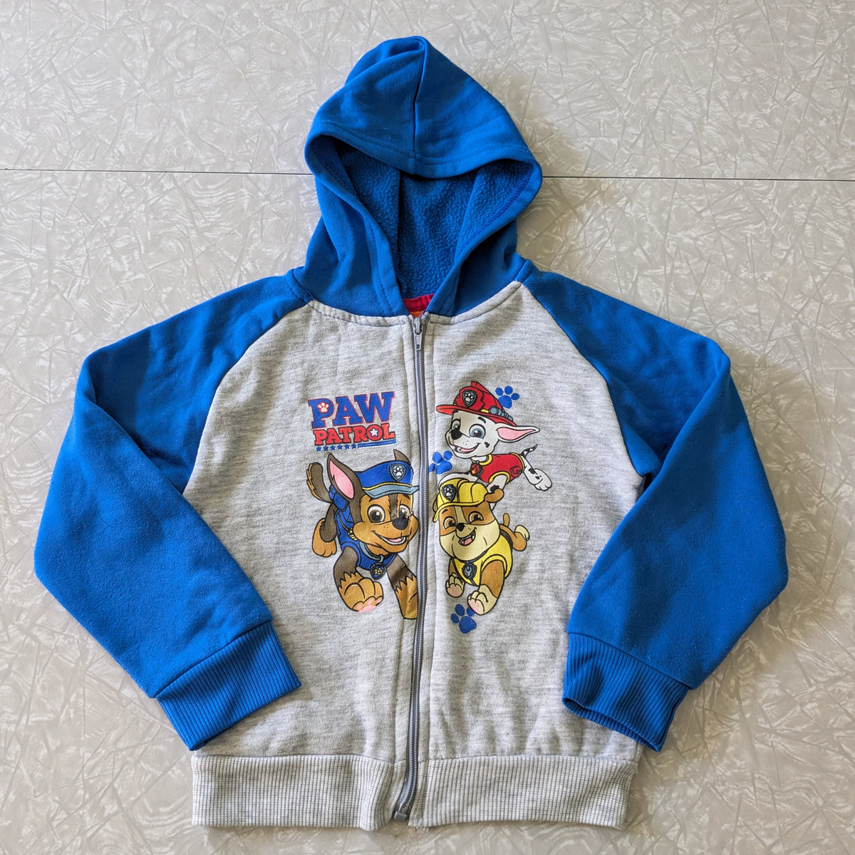 #61 Kids 5 Nickelodeon Paw Patrol Zip Sweatshirt Hoodie