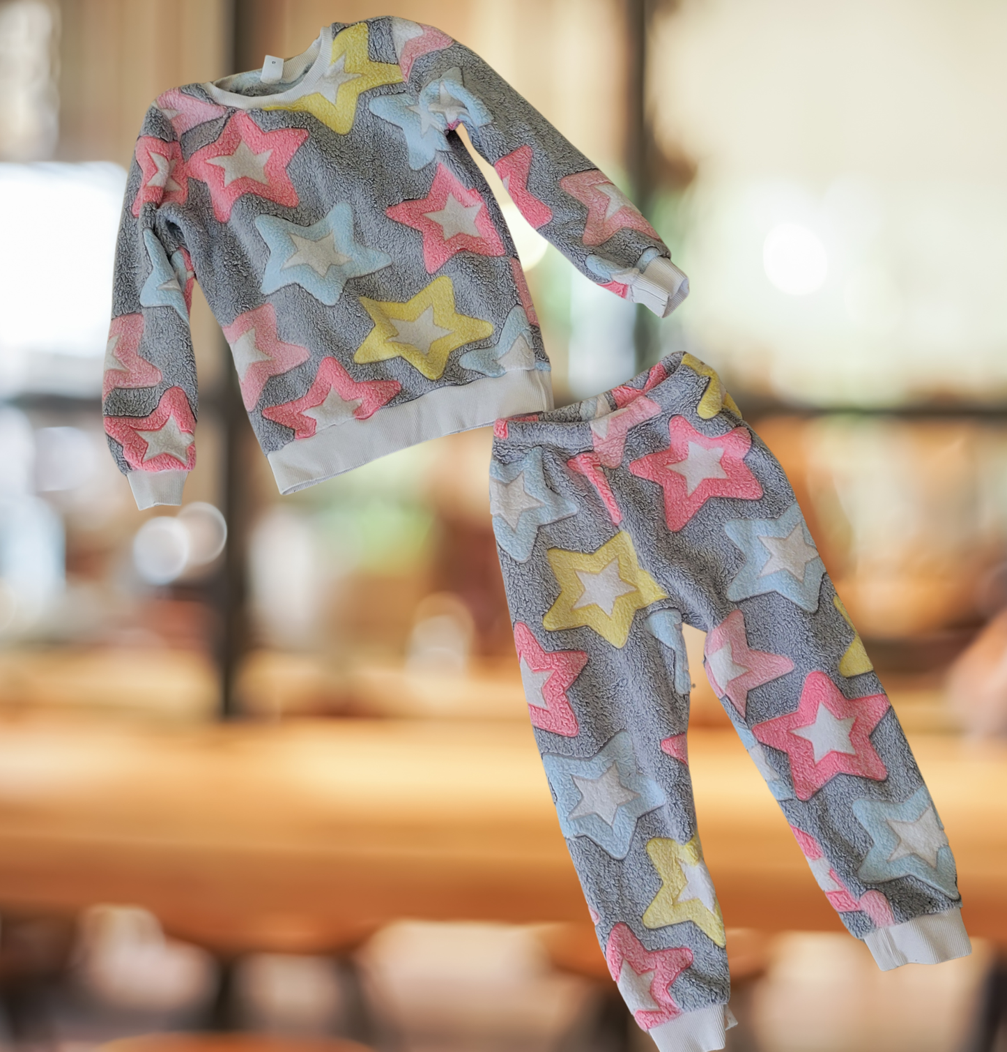 #59 Stars Sweater Set Girls Size 8