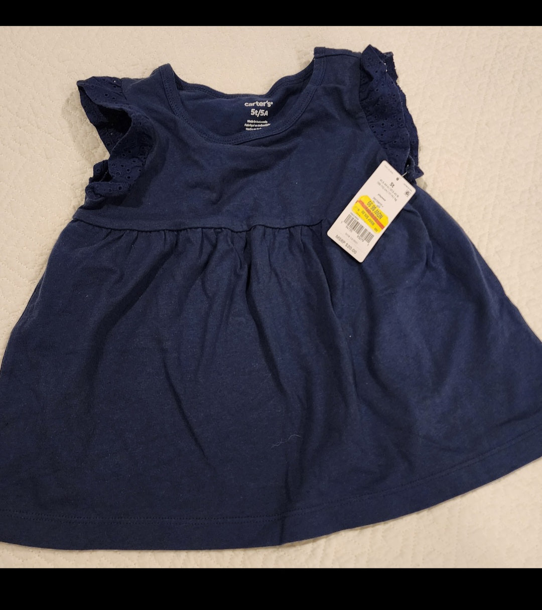 #135 NWT Carter's girls size 5T shirt