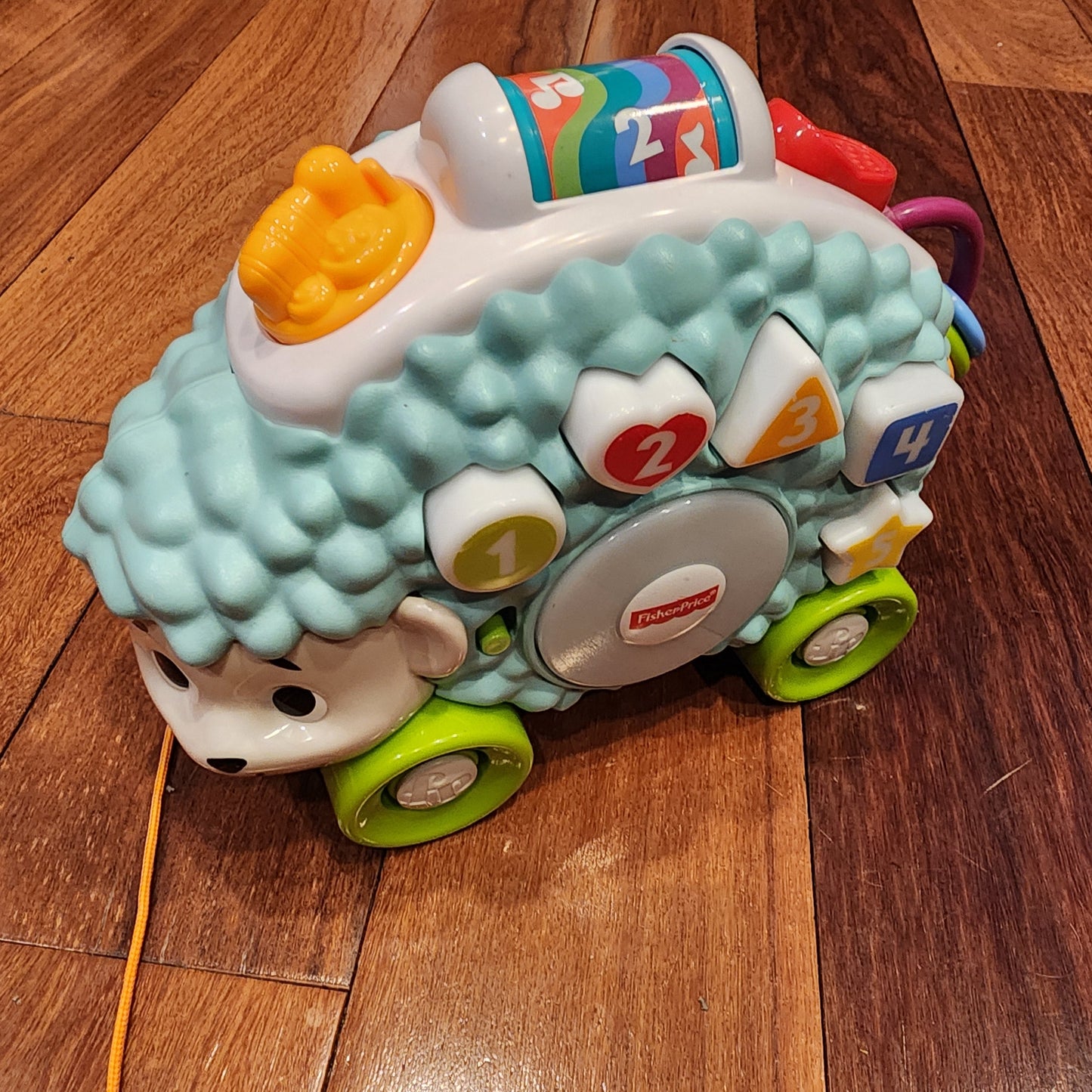 #135 Fisher Price Interactive pull along hedgehog