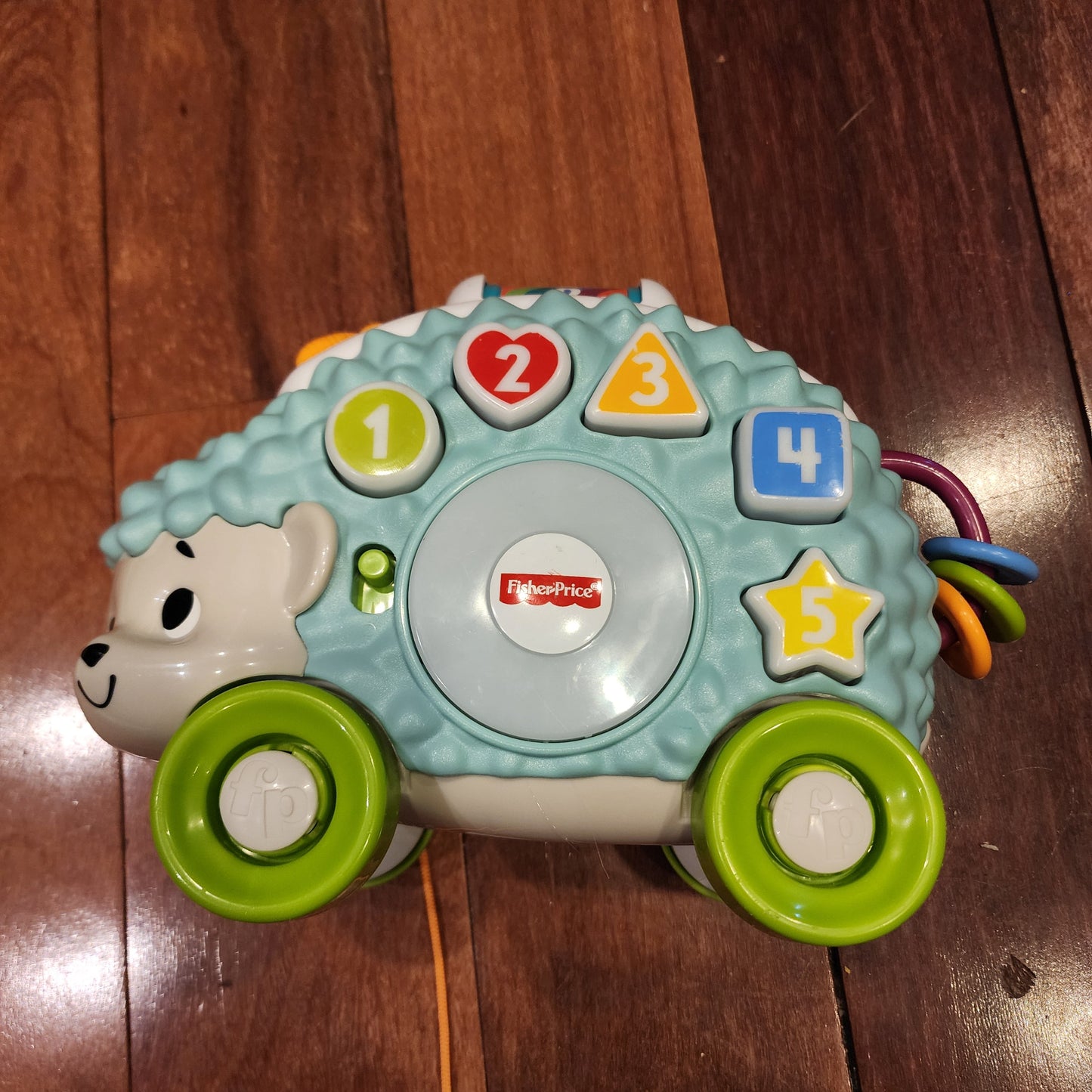 #135 Fisher Price Interactive pull along hedgehog