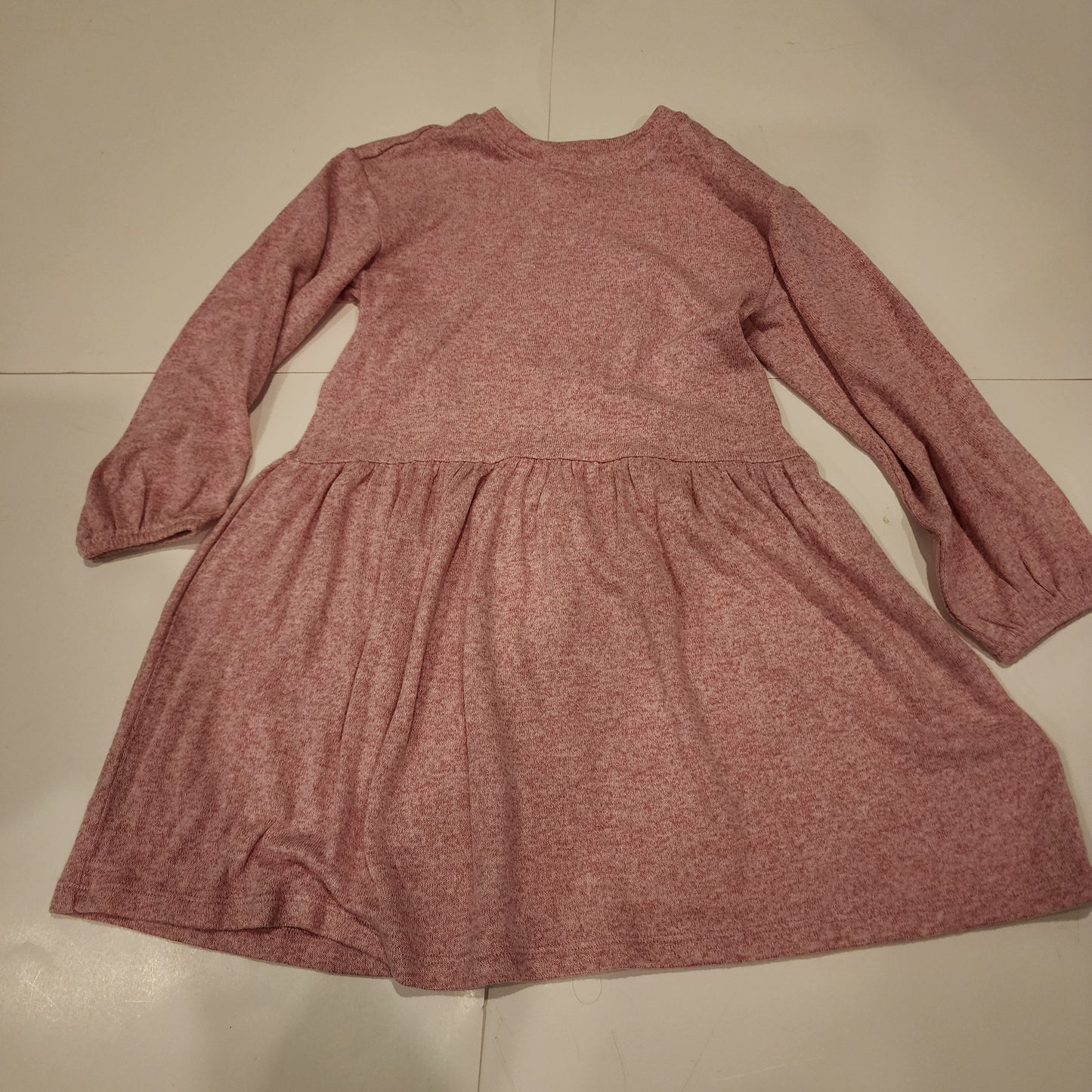 #135 girls size 5 Gap pink heather twirl dress