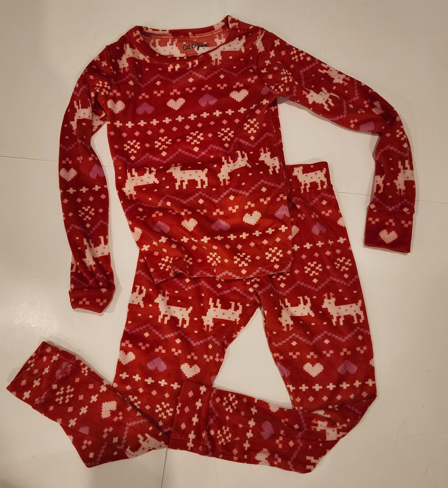 #135 Girls size 4 Cat & Jack pajamas (2 of 2)