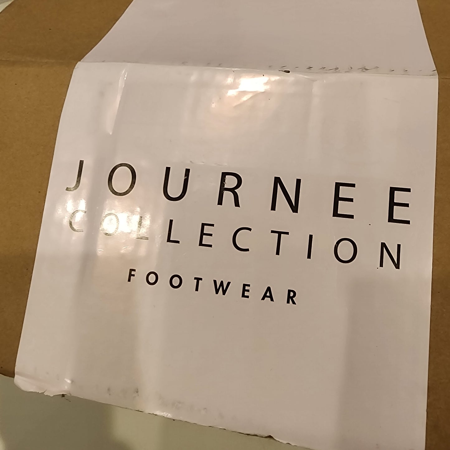 #135 Womens size 8 Journee Collection Footwear Grey Wedge Boots NIB