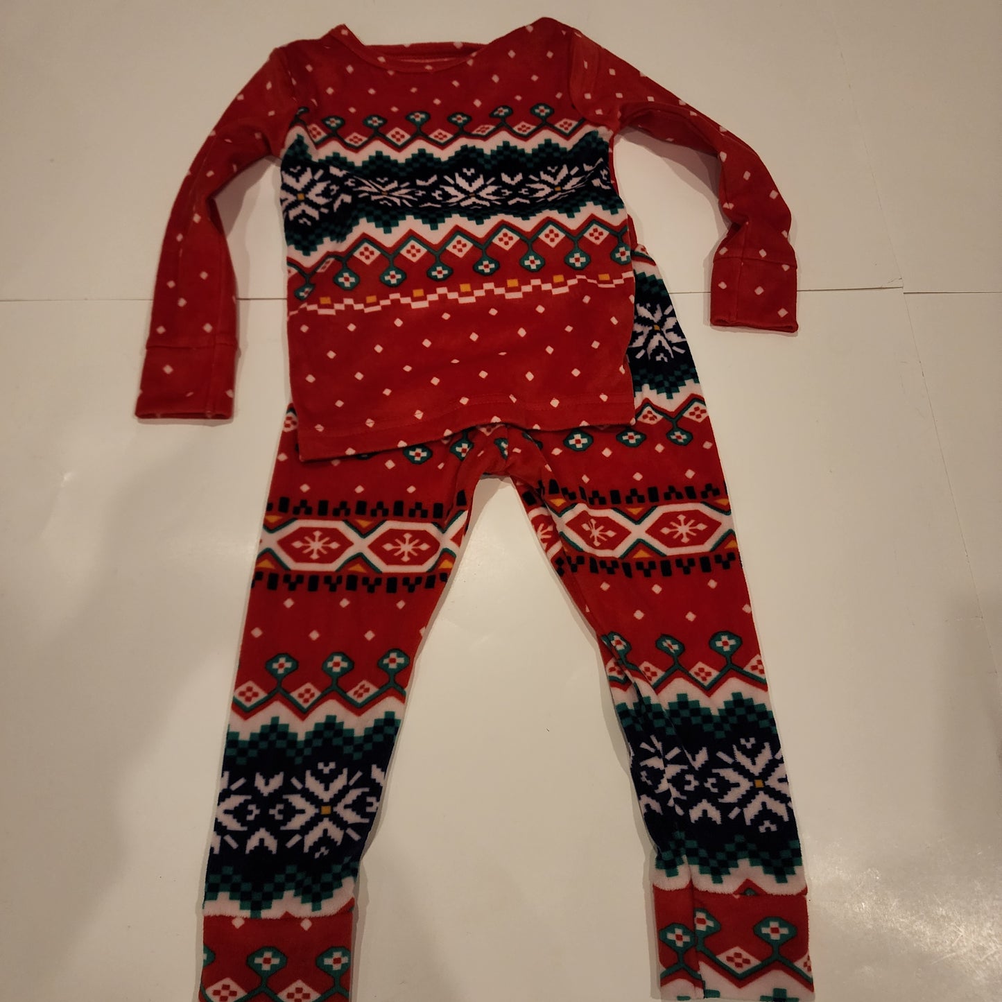 #135 girls Size 3T Car & Jack soft pajamas