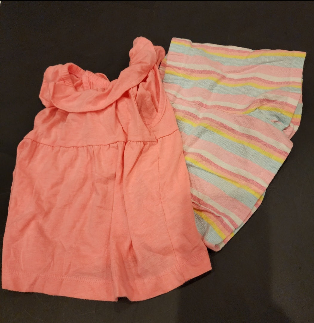 #135 girls size 18 mo Carters outfit