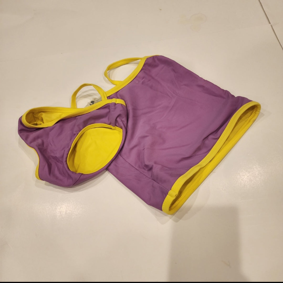 #135 girls Size 12-18 mos Primary tankini