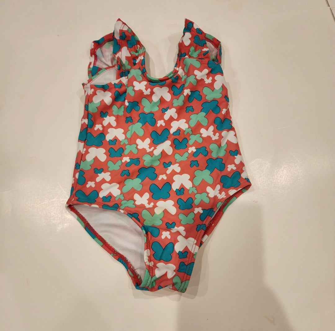 #135 girls Size 24 mos Breaking Waves bathing suit
