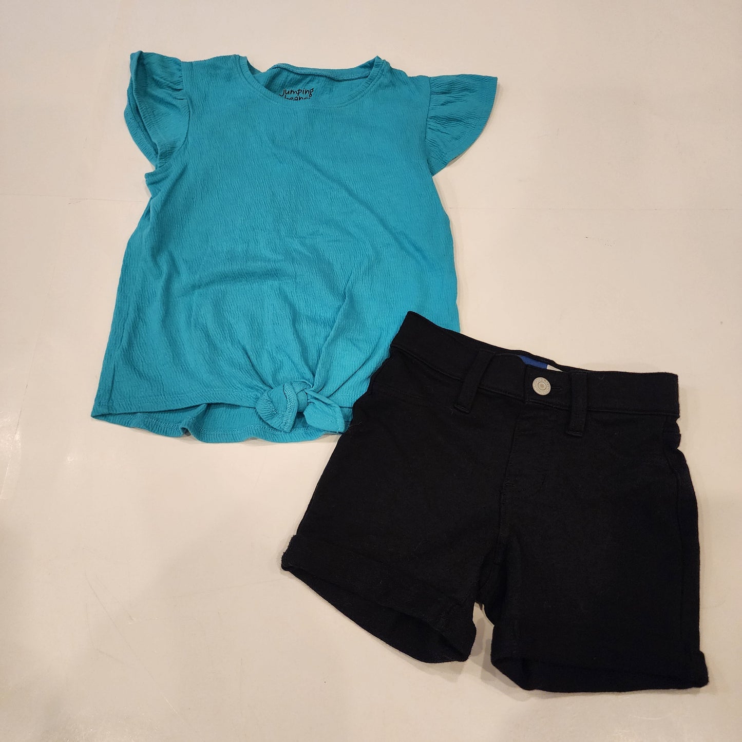 #135 girls size 5 Old Navy and Jumping Beans shorts outfit bundle