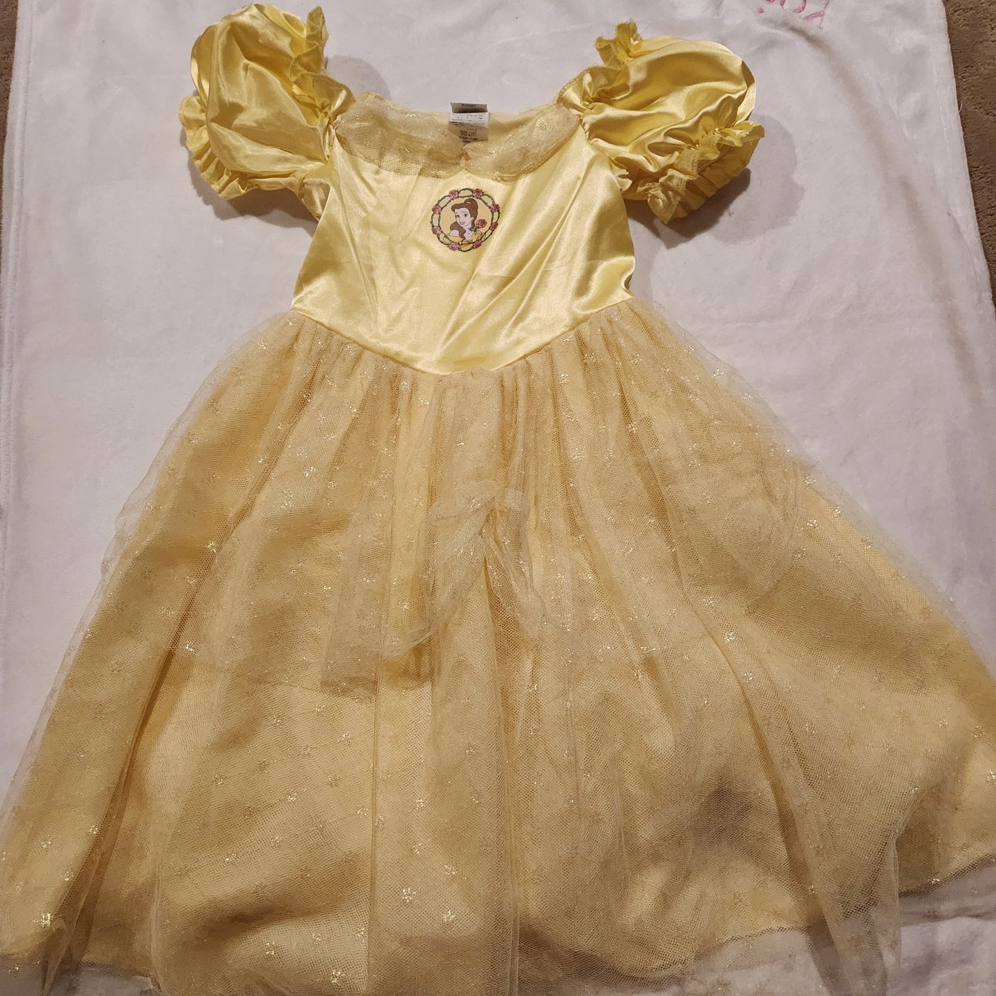 #142 Vintage The Disney Store 2T/4T Beauty and the Beast Belle Costume Dress