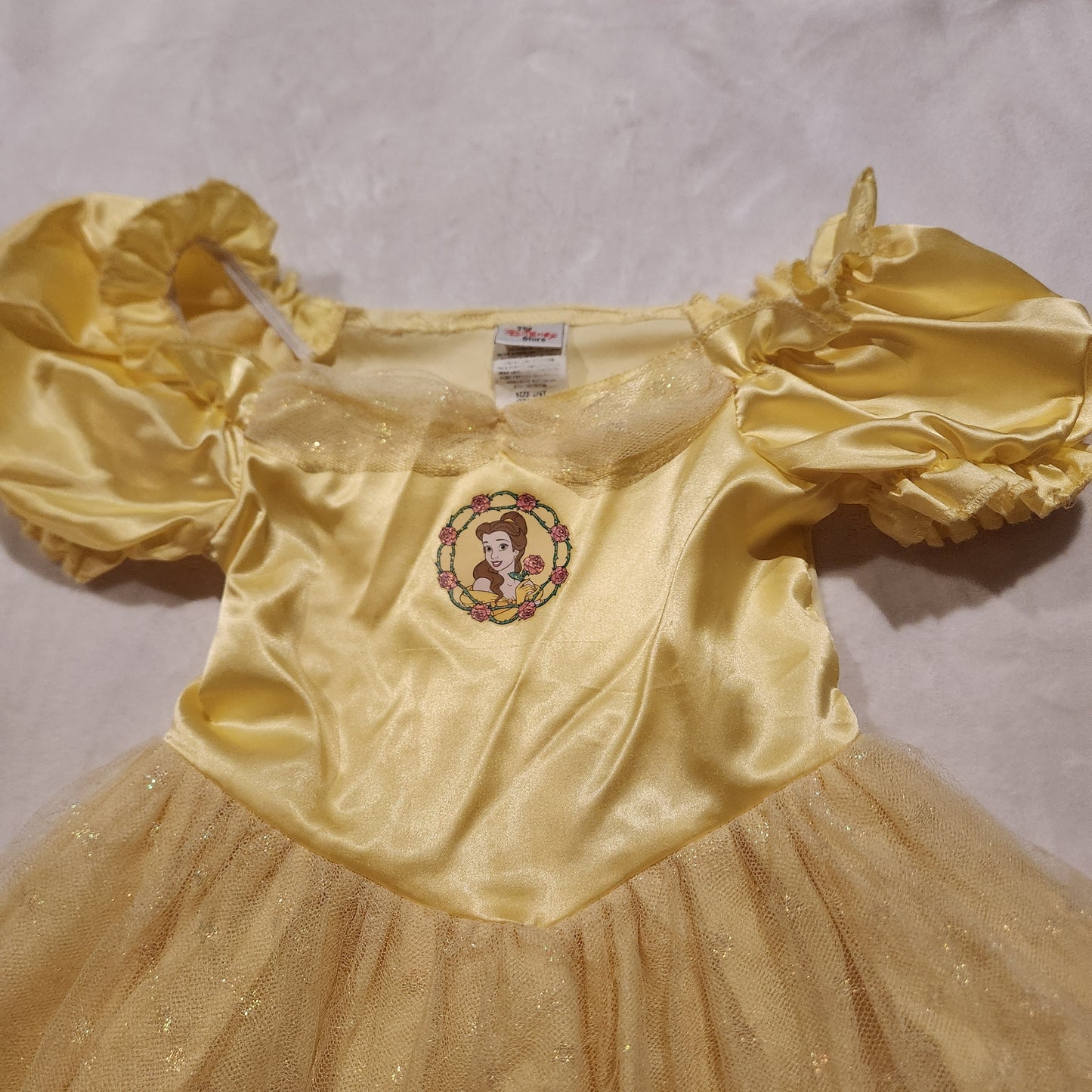 #142 Vintage The Disney Store 2T/4T Beauty and the Beast Belle Costume Dress