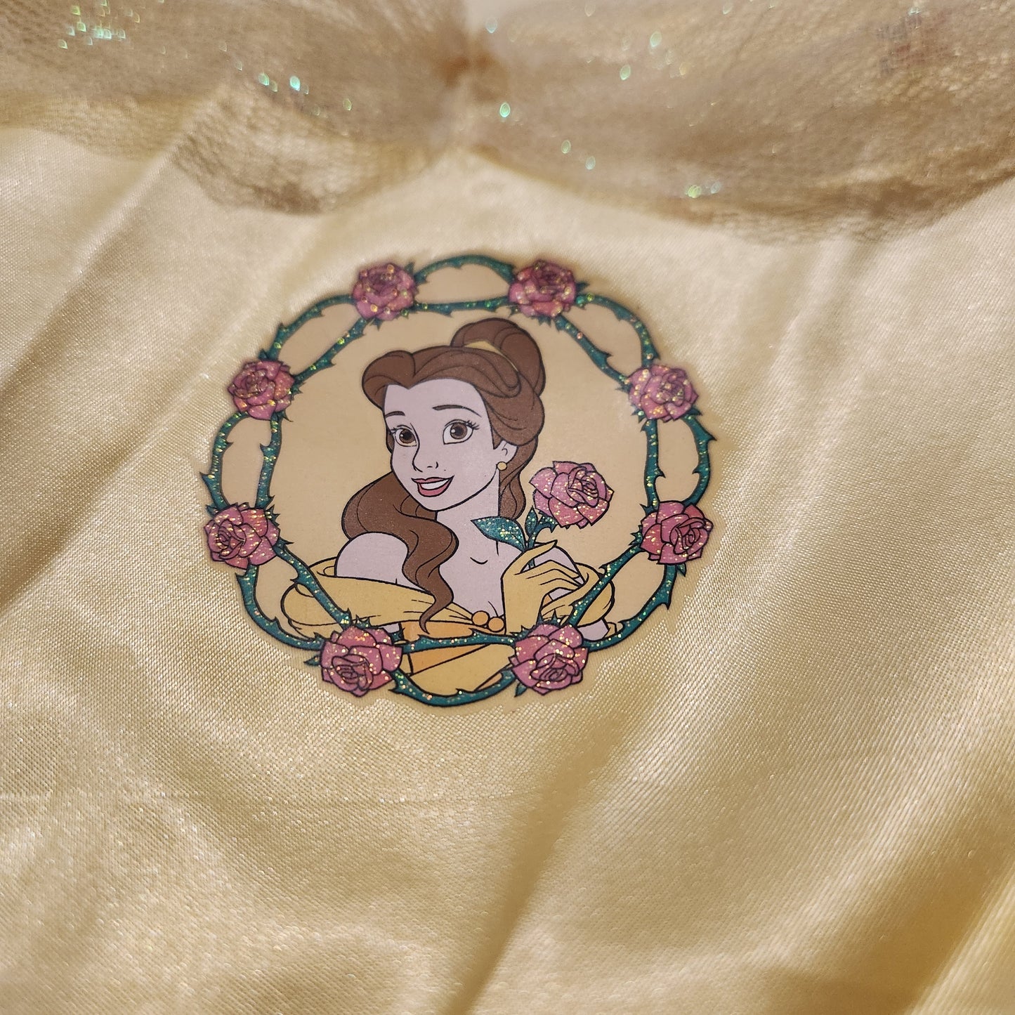 #142 Vintage The Disney Store 2T/4T Beauty and the Beast Belle Costume Dress