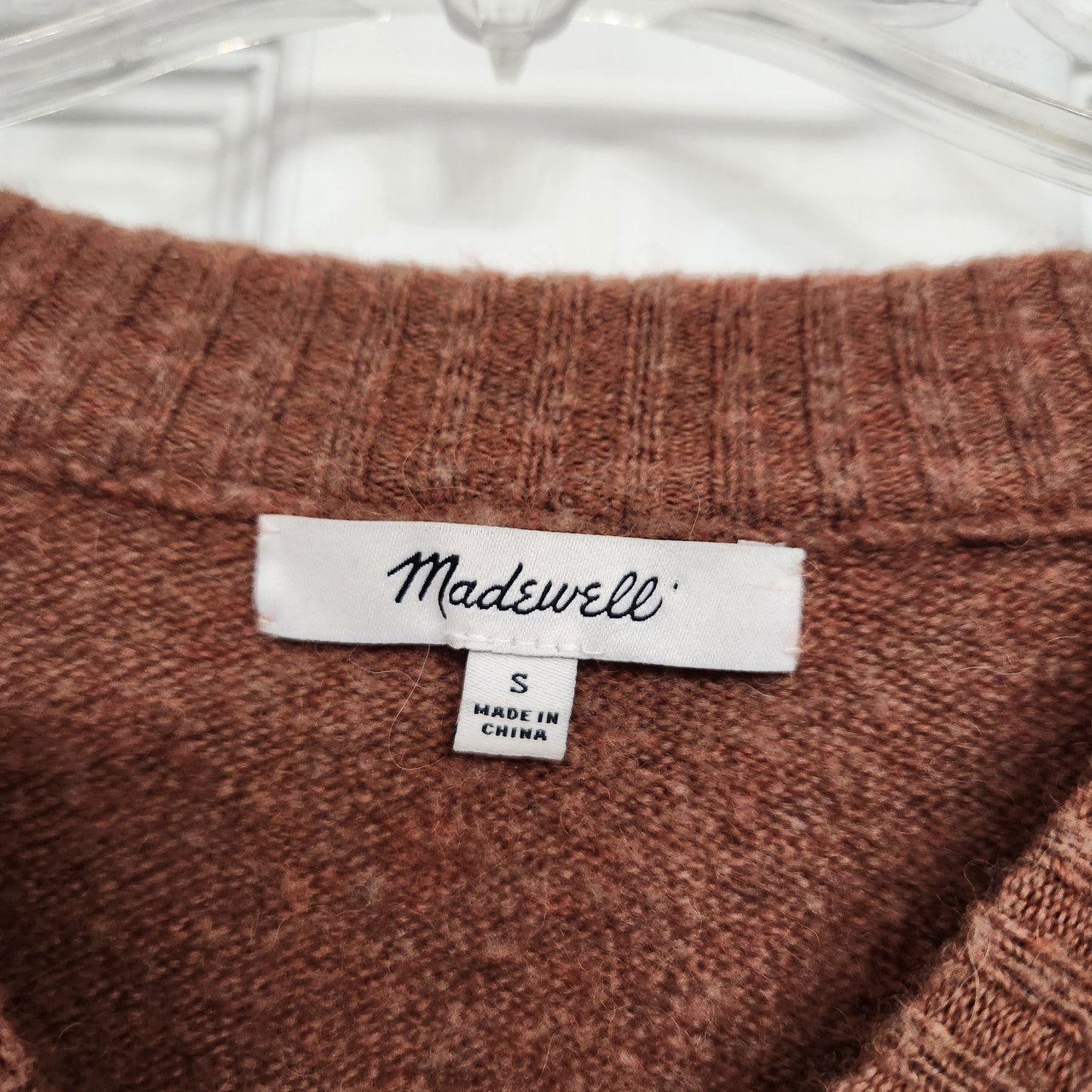 REDUCED #142 Madewell Womens Small Colorblock Payton Pullover Sweater in Coziest Yarn