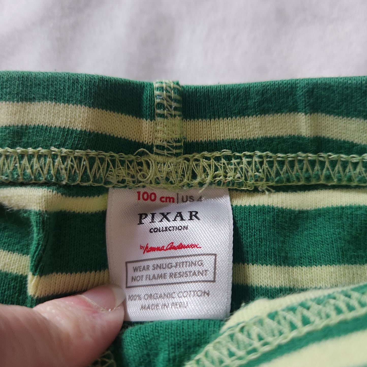 #142 HTF Hanna Andersson 4T Monsters Inc Pajamas Set