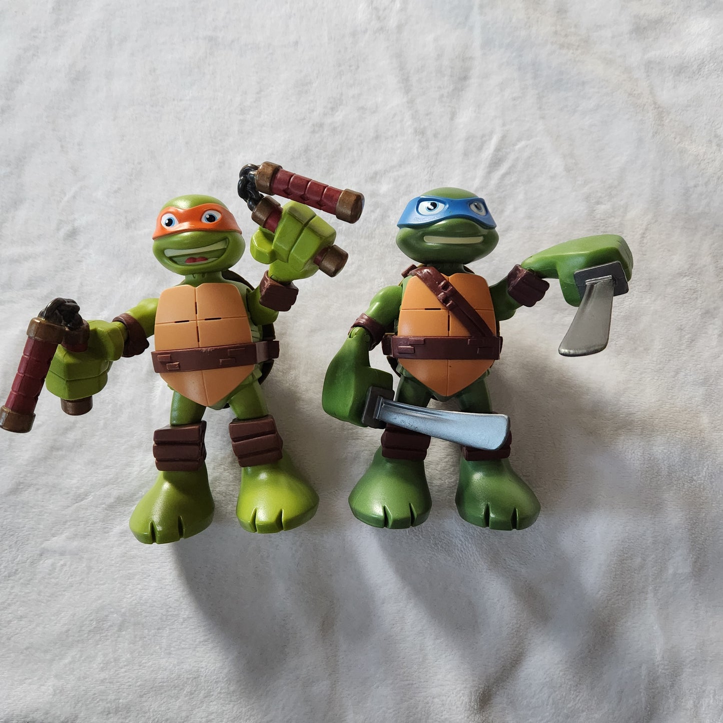 #142 Teenage Mutant Ninja Turtles TMNT Figures Set Of 2