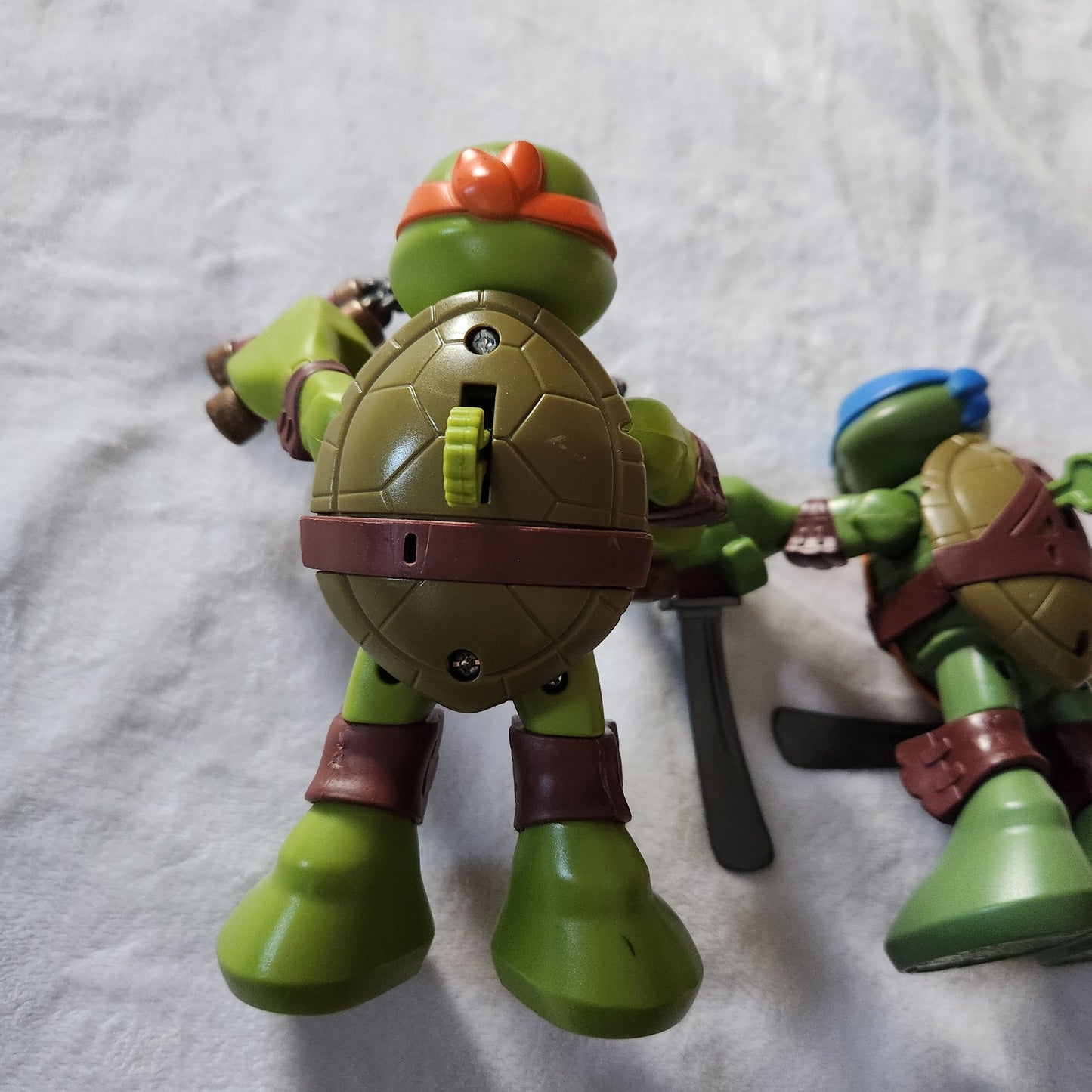 #142 Teenage Mutant Ninja Turtles TMNT Figures Set Of 2