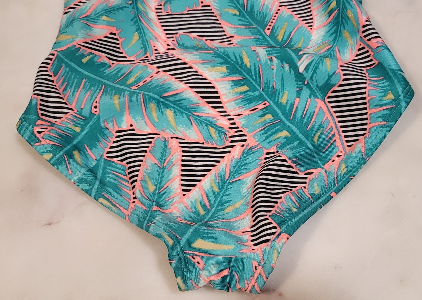 REDUCED: #9--- Girls 4T. Art Class swimsuit