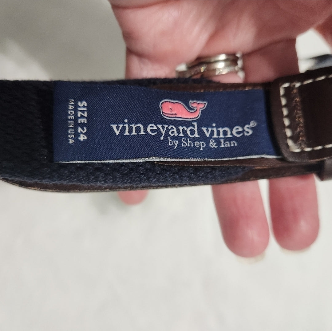 #142 NWT Vineyard Vines Boys Basketball Whale Belt