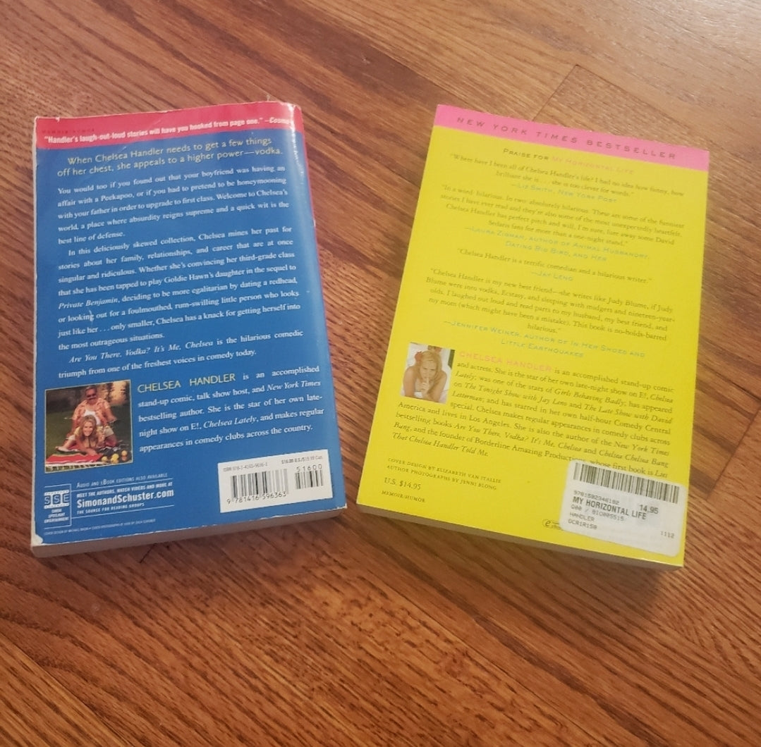 #142 Chelsea Handler Paperback Books Lot of 2