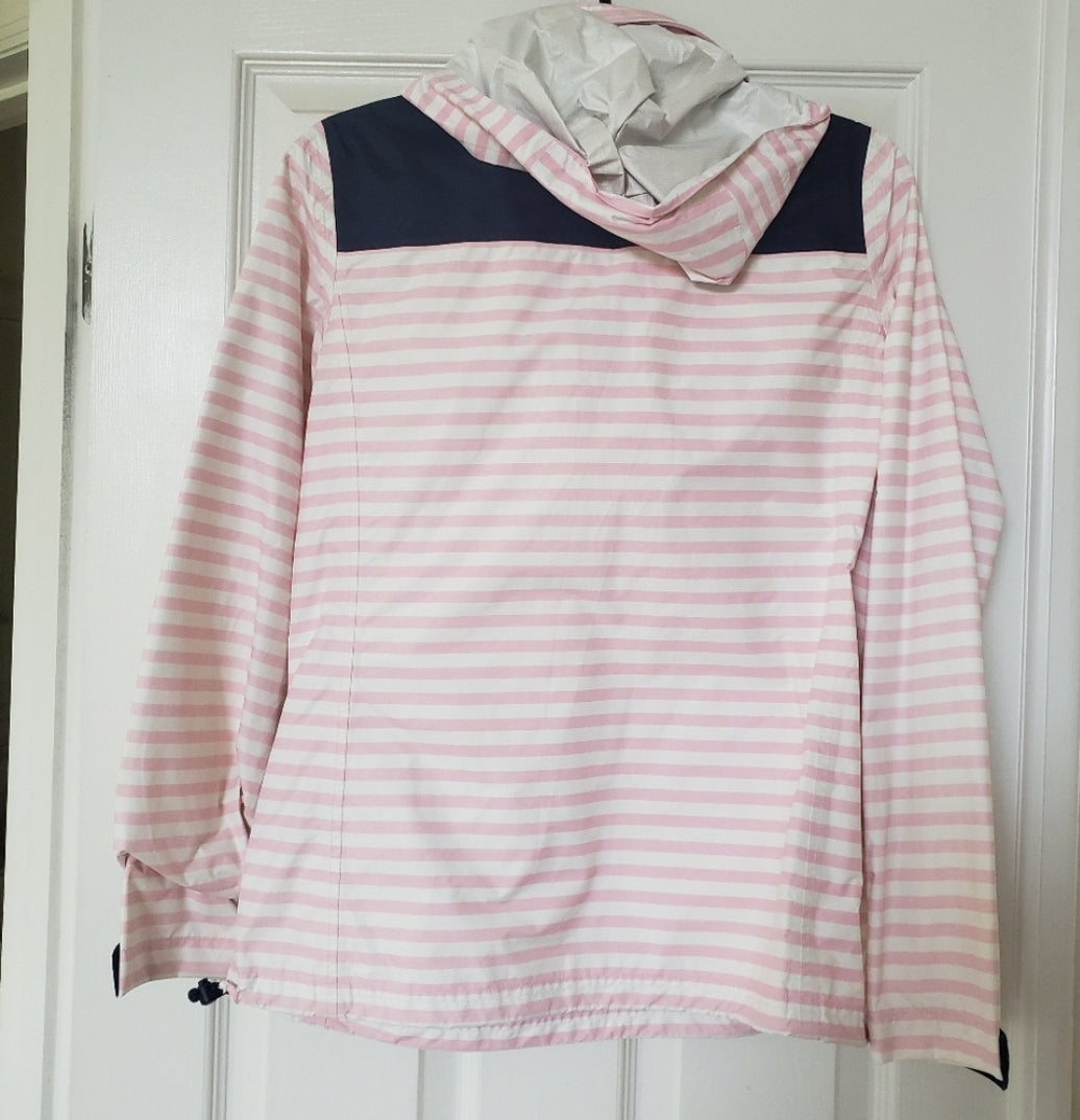 #142 Vineyard Vines XS Striped Shep Windbreaker Pullover