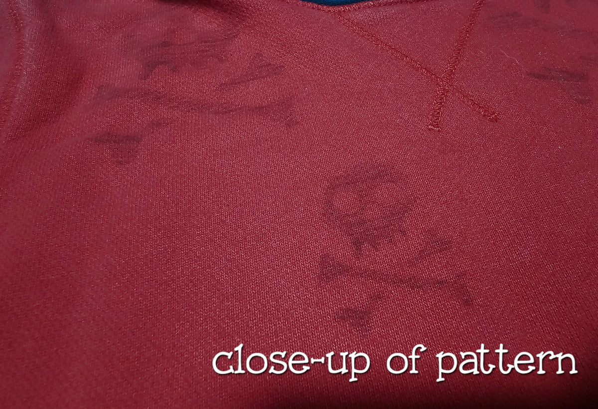 #89 Boys 5-6Y Boden | Hoodie - red/navy EUC