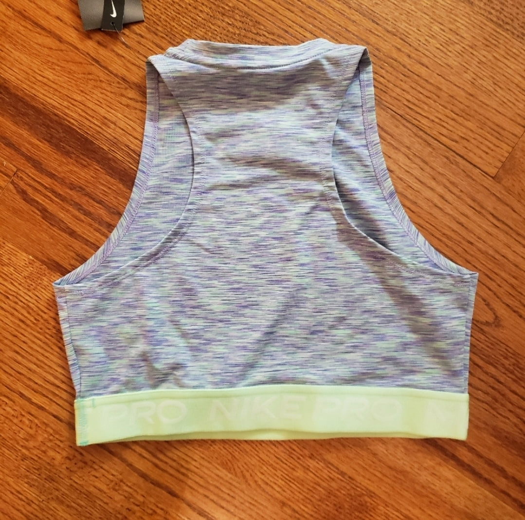 #142 NWT Nike Pro Small Racerback Cropped Tank Top