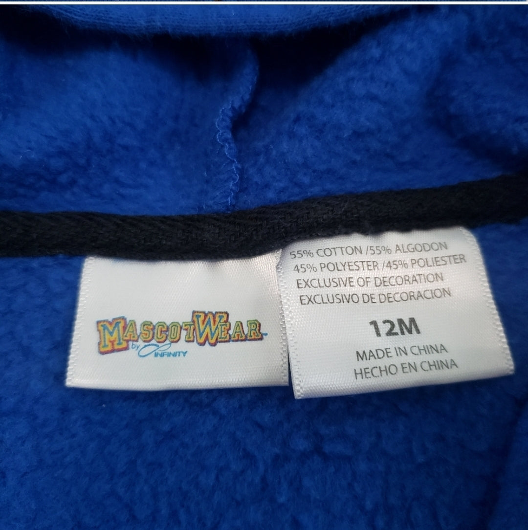 #142 Rally House 12 Months Mascot Wear UK Hooded Sweatshirt