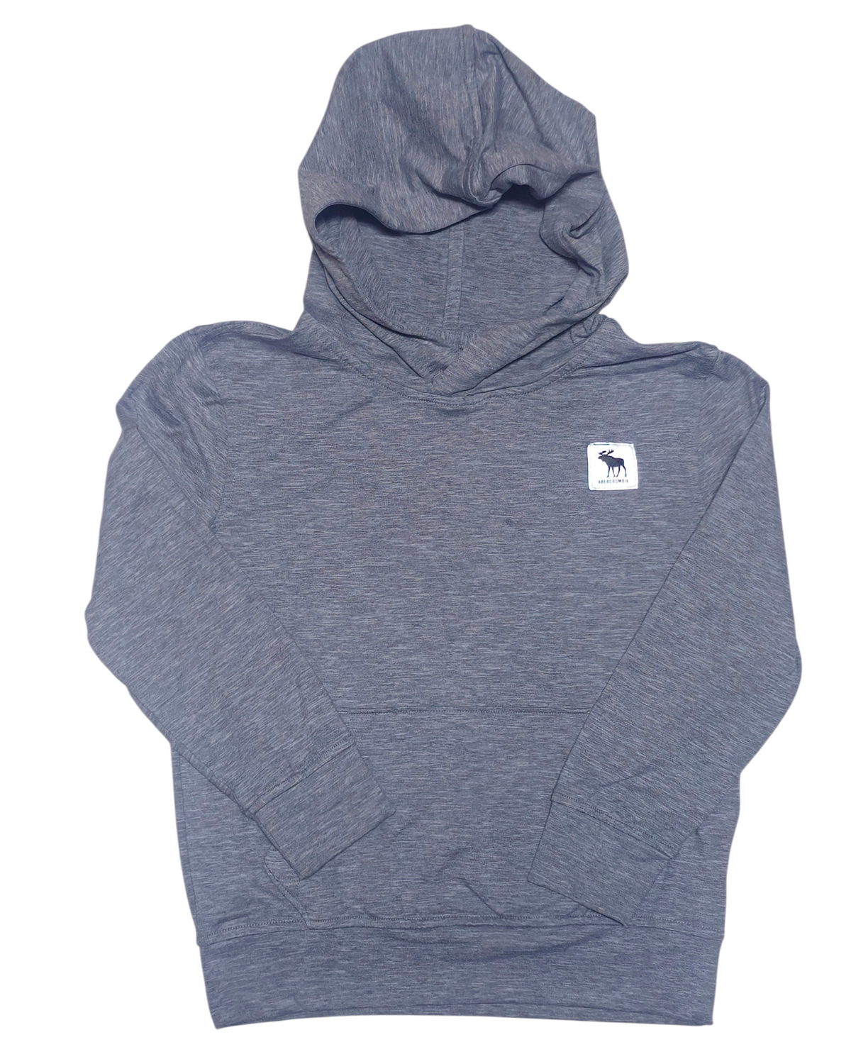 #89 Boys 5/6 Abercrombie | Active Performance Stretch hoodie - grey EUC