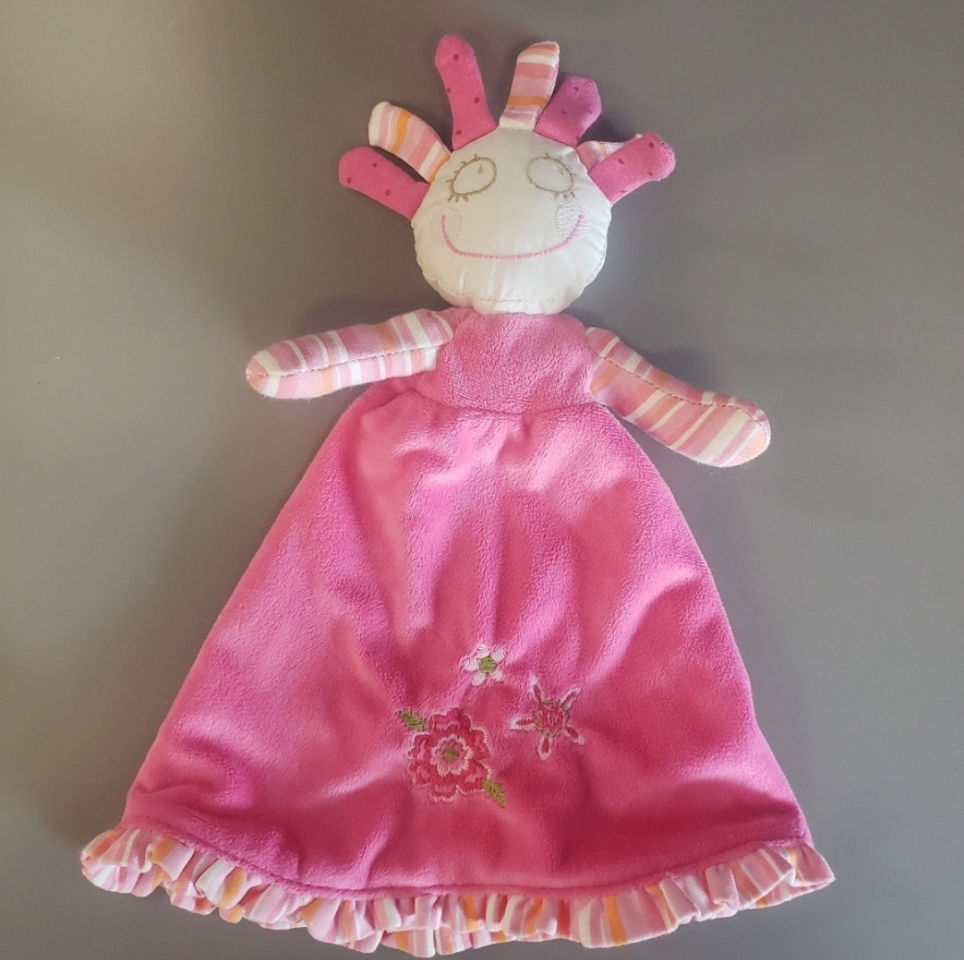#142 Maison Chic Baby Lovey Rattle Doll