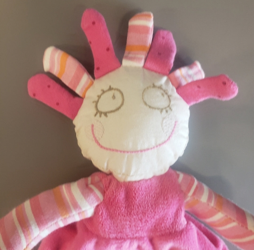 #142 Maison Chic Baby Lovey Rattle Doll