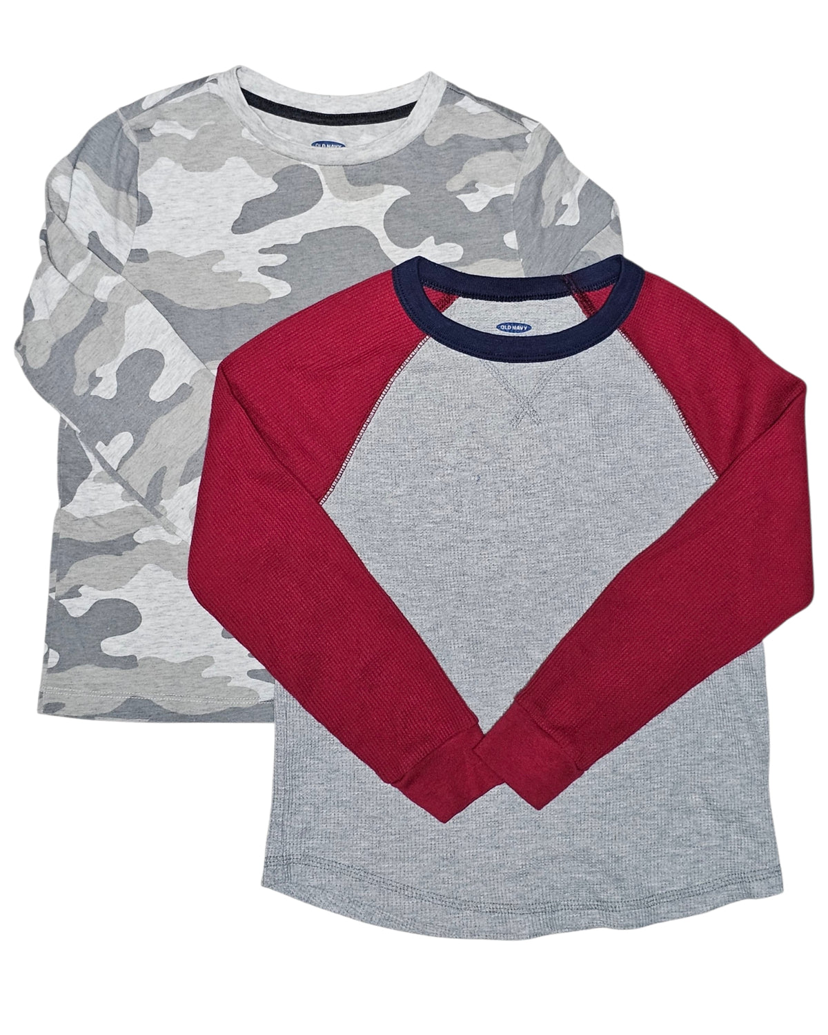 #89 Boys S (6-7) Old Navy | *Bundle* 2 long sleeve shirts - VGUC