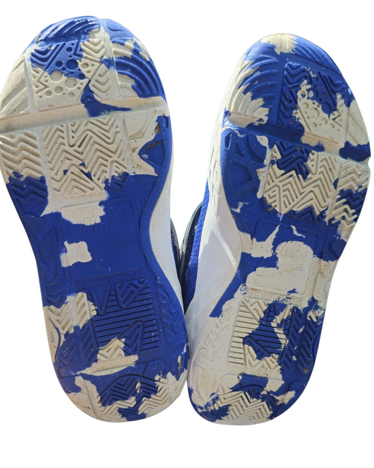 #89 Boys 1Y Nike | Team Hustle D12 - Game Royal, white & black