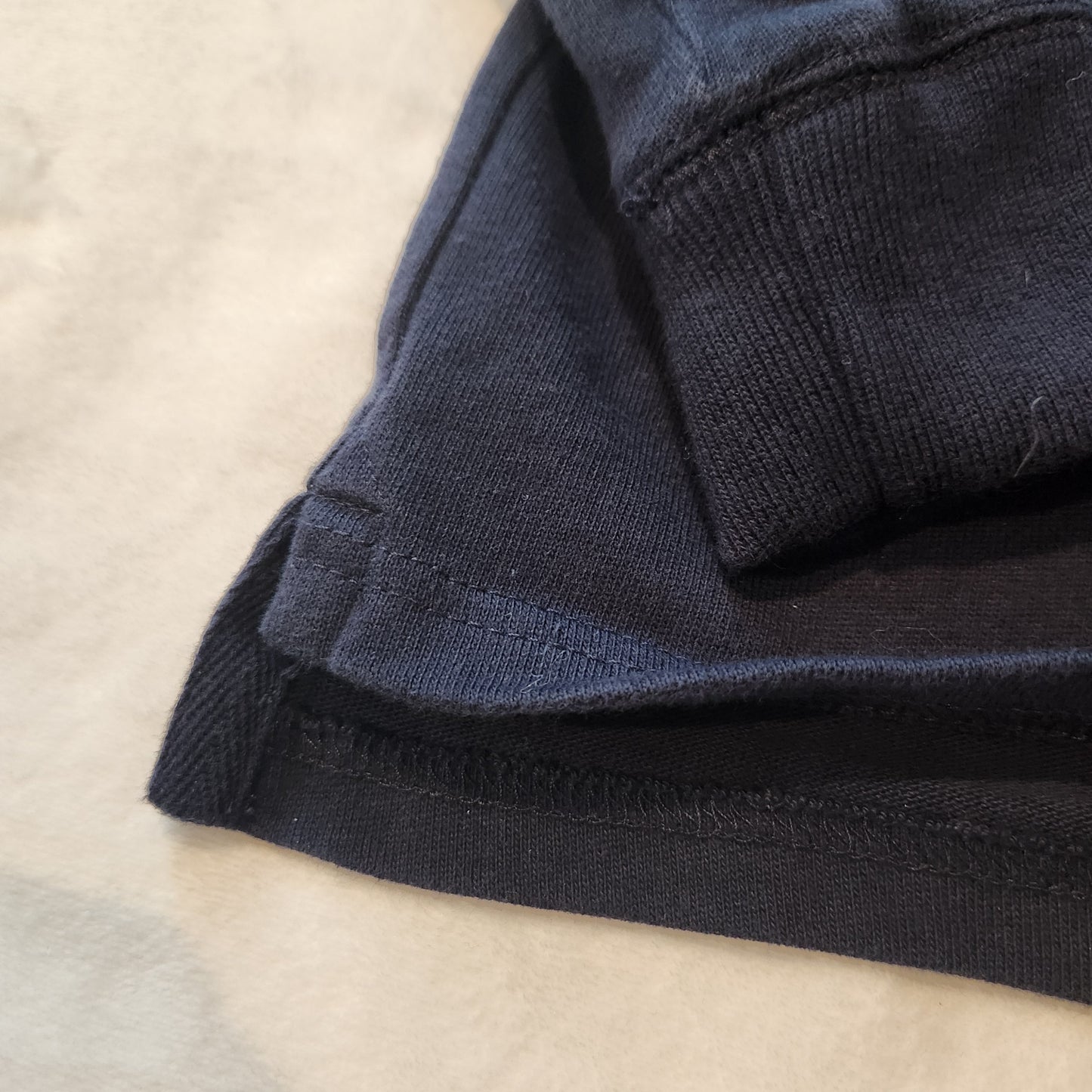 #142 Crewcuts 6/7 Half Zip Navy Pullover