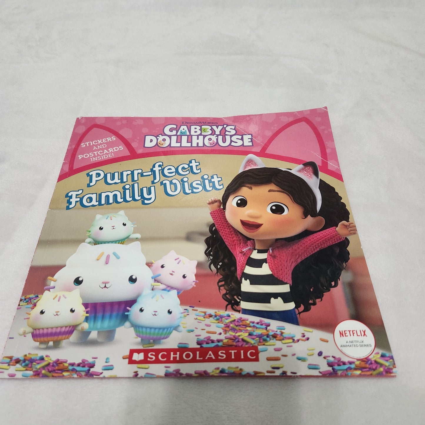 #142 Paw Patrol Disney Olaf Gabby's Dollhouse 3 Book Bundle