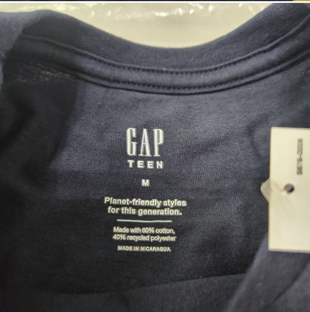 #142 NWT Gap Teen Size 8 Graphic Band Tee Wu Tang Clan