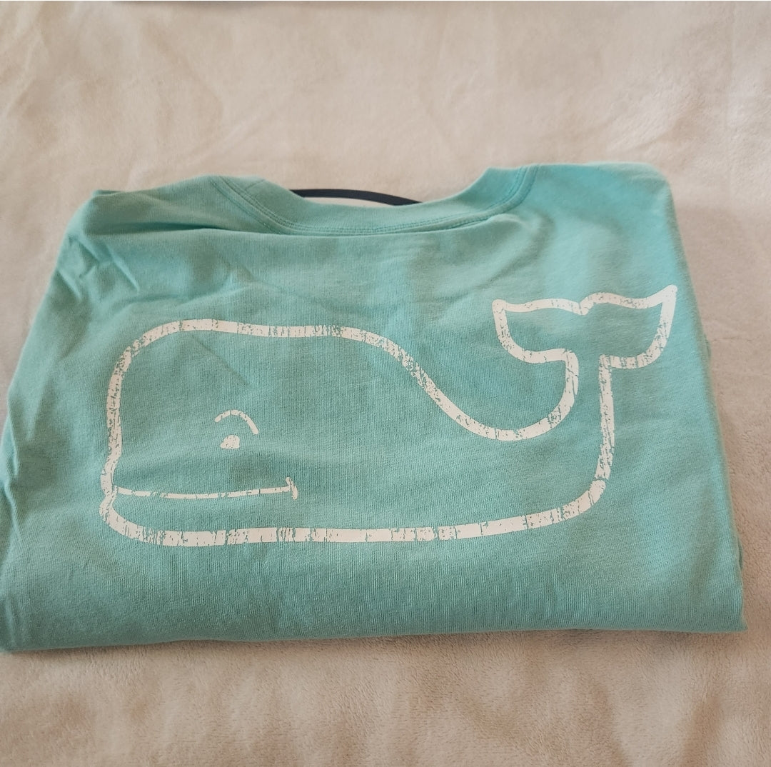 #142 NWT Vineyard Vines XL Size 18 Boys Graphic Long Sleeve Tee