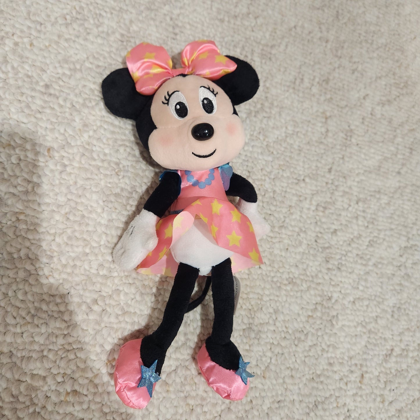 #142 Disney Junior Star Minnie Mouse 9-Inch Bean Plush