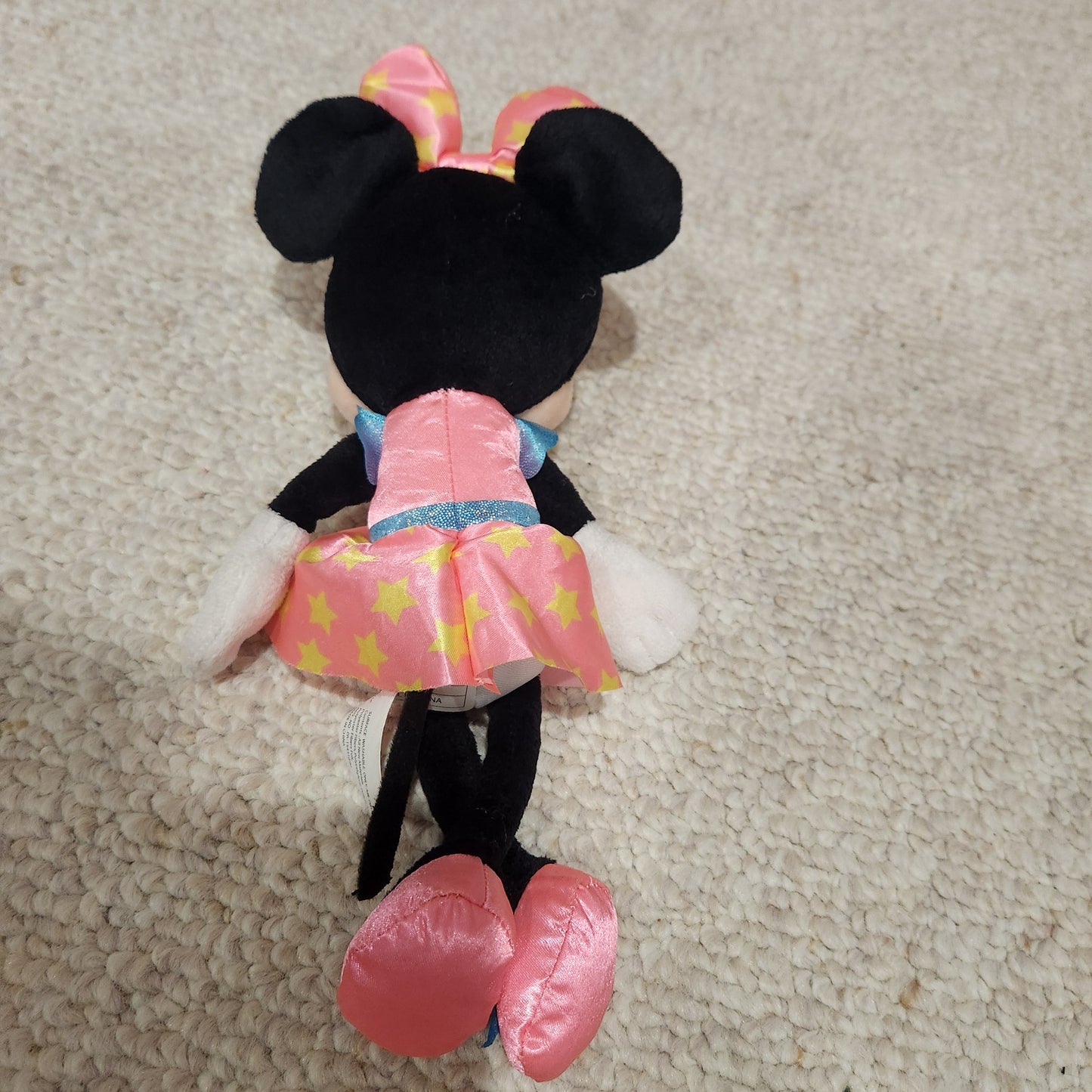 #142 Disney Junior Star Minnie Mouse 9-Inch Bean Plush