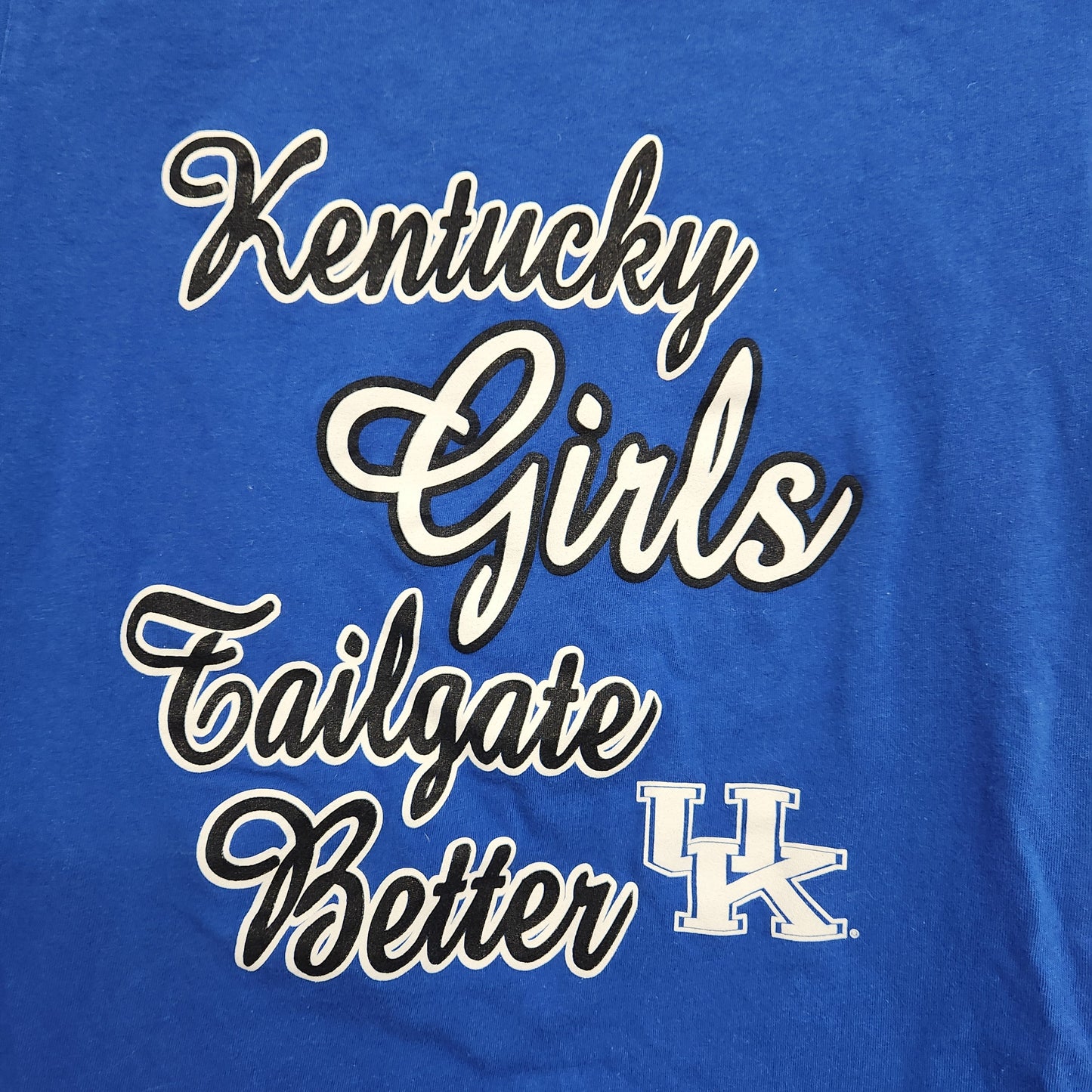 REDUCED #142 UK Small Kentucky Girls Tailgate Better Short Sleeve Tee