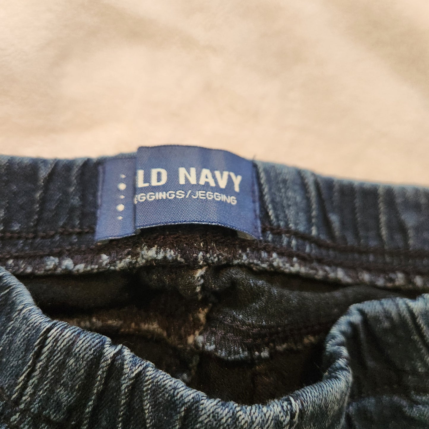 #142 Old Navy 5T Elastic Waist Pull On Skinny Jeggings Lot Of 3