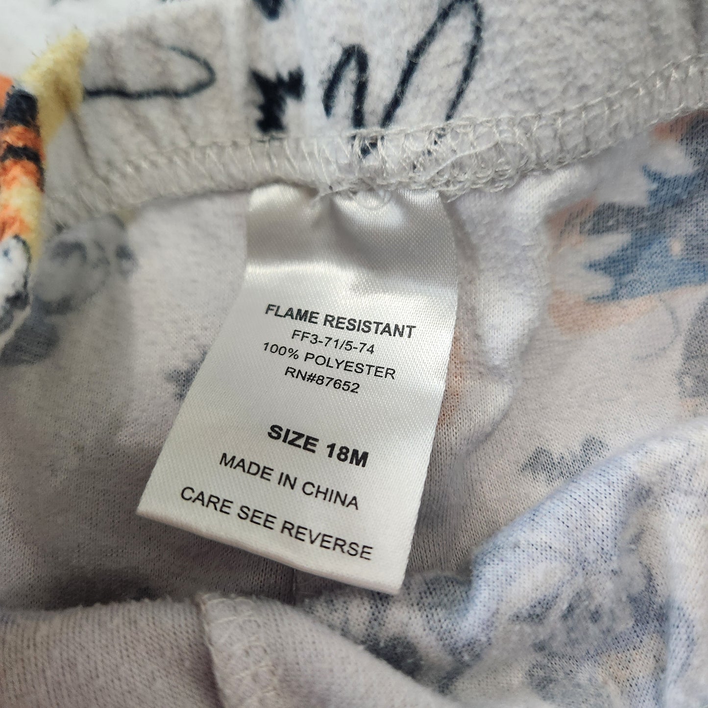 REDUCED #142 Disney 18 Mth Mickey & Minnie Mouse Halloween PJ Set