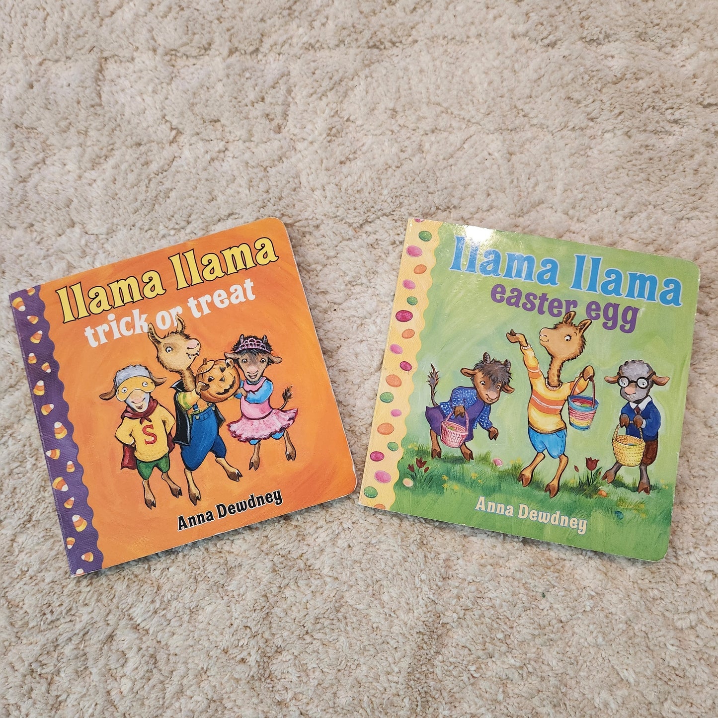 REDUCED #142 Llama Llama Halloween & Easter Board Book Bundle