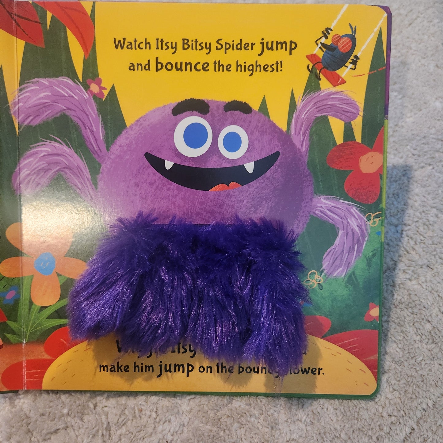 #142 Itsy Bitsy Spider Large Hardcover Board Book