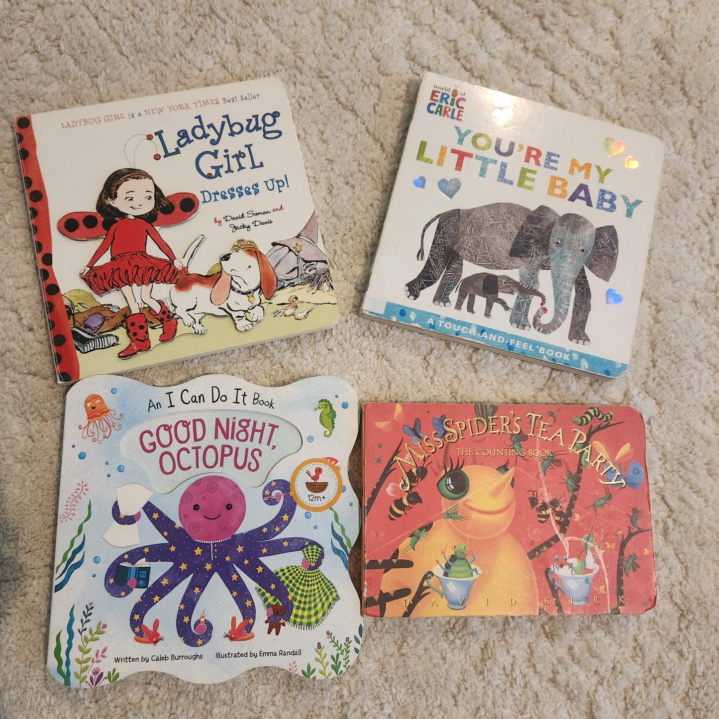 #142 Bundle of 4 Baby / Toddler Board Books
