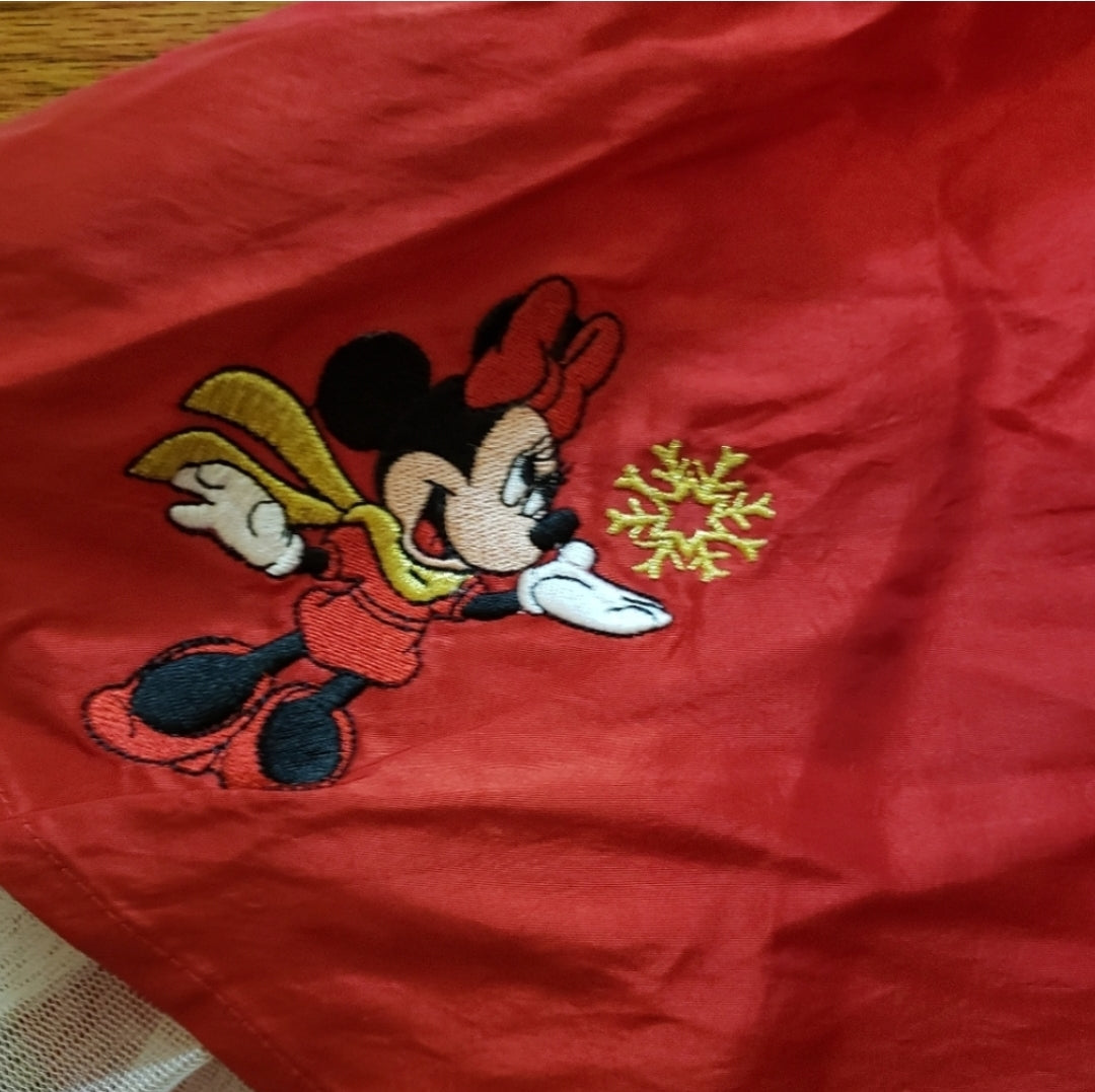 #142 The Disney Store 5/6 Minnie Mouse Holiday Skirt