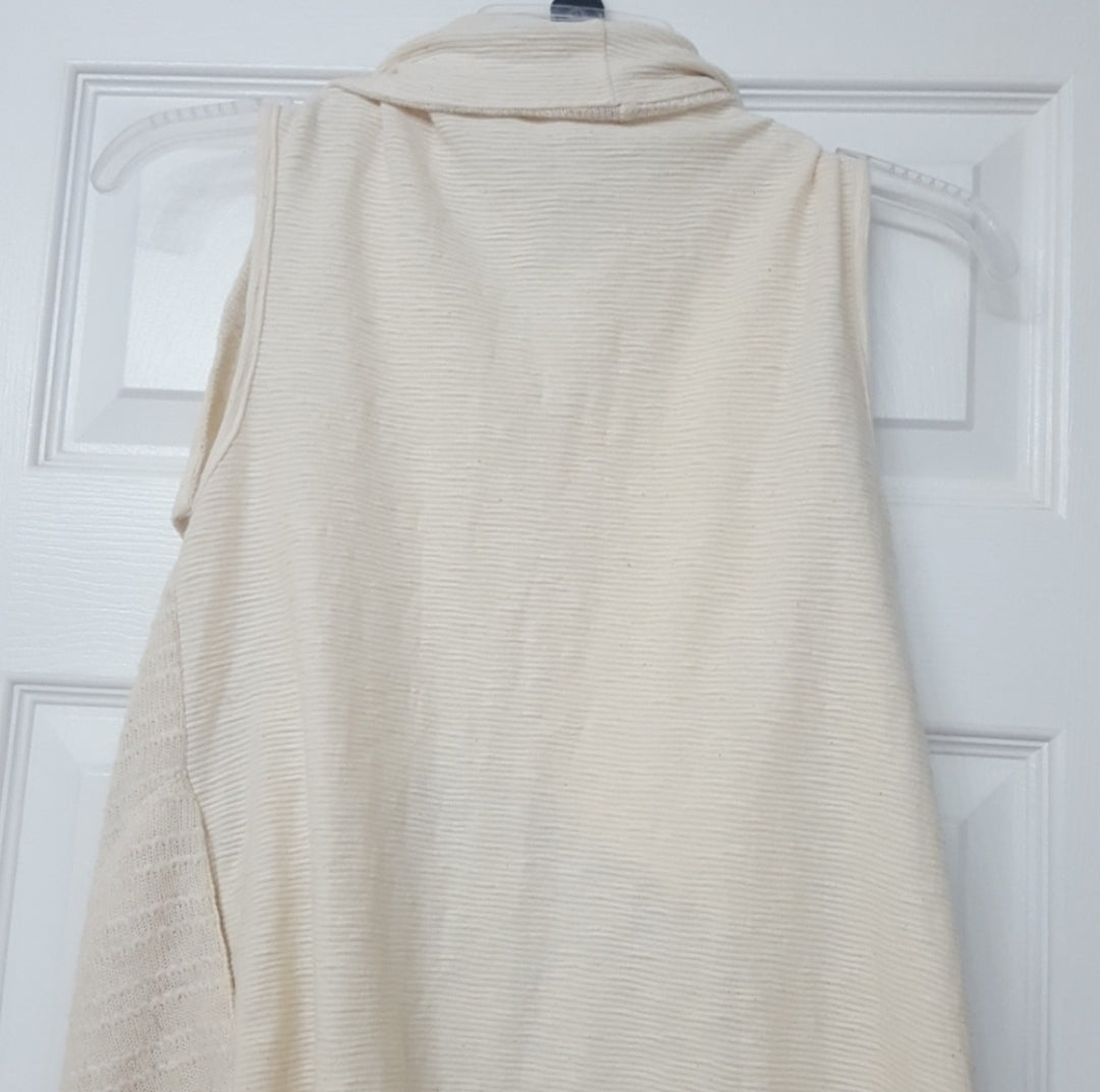 REDUCED #142 Anthropologie Puella XS Open Front Flyaway Cardigan Vest