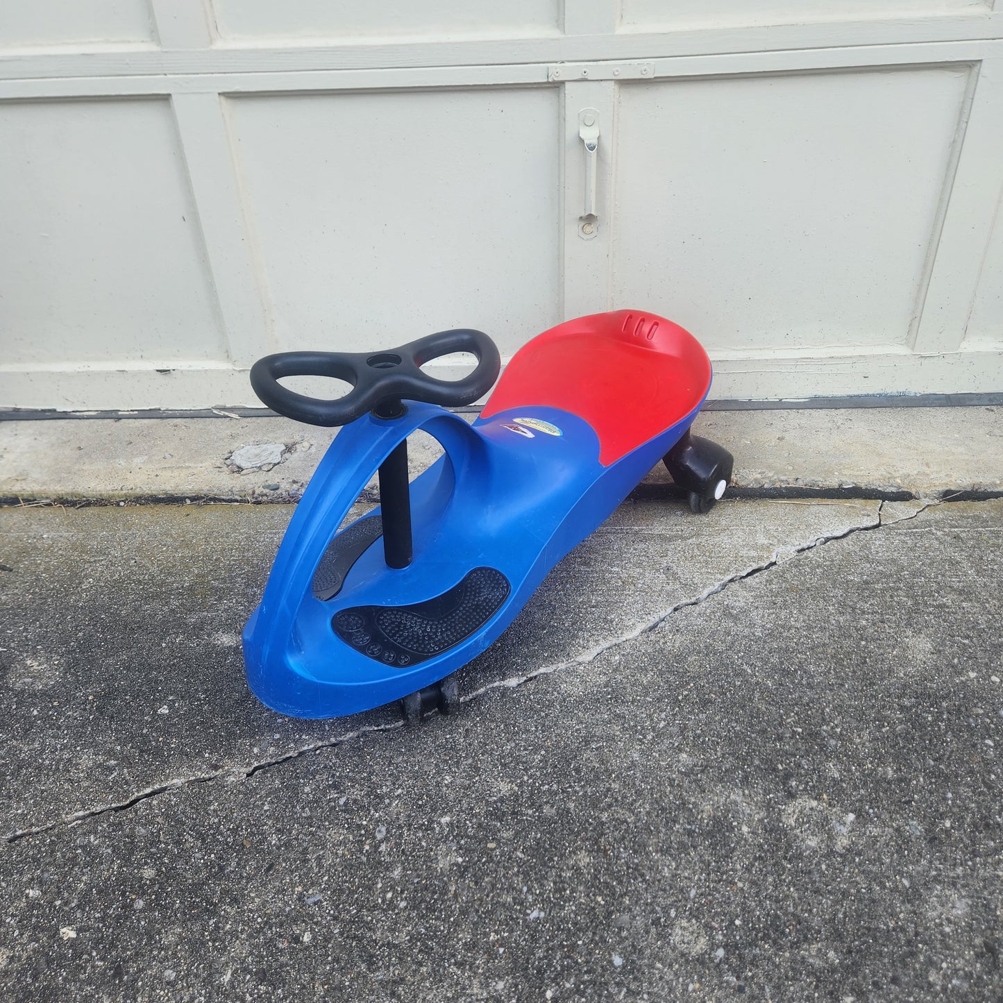 #142 Kids Blue Plasma Car Bike Toy