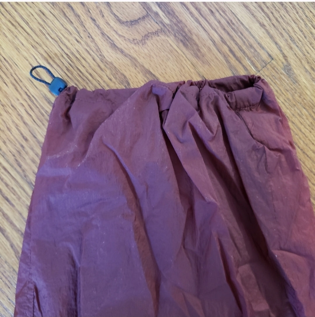 REDUCED #142 NWT Free People Small Mahogoney Ripple Sport Pants